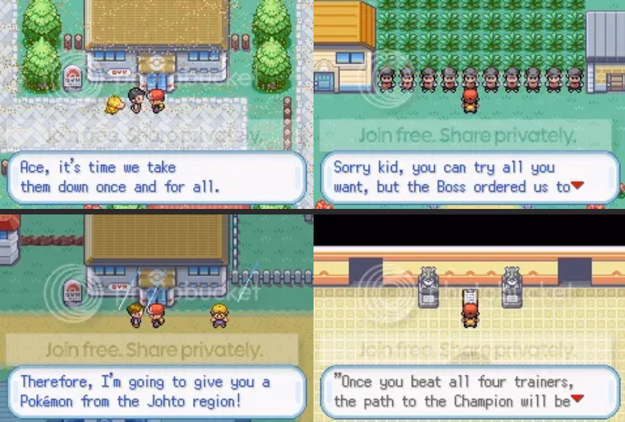 Pokémon Flare (GBA) Gameplay Screenshot 2 - Gohan's Tips