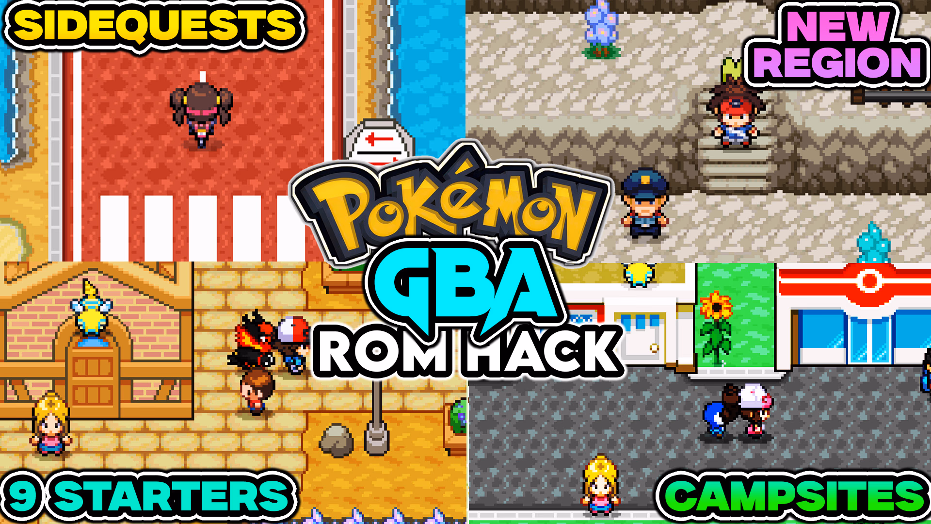 Download Pokémon Fluvio GBA ROM Hack - Background Aura - Gohan's Tips