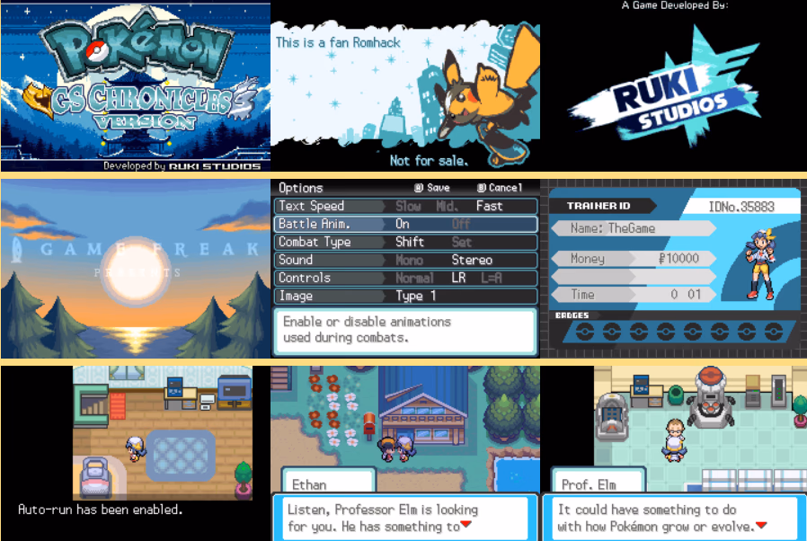 Pokémon GS Chronicles (GBA) Gameplay Screenshot 2 - Gohan's Tips