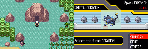 Pokémon Gensou Emerald (GBA) Gameplay Screenshot 3 - Gohan's Tips