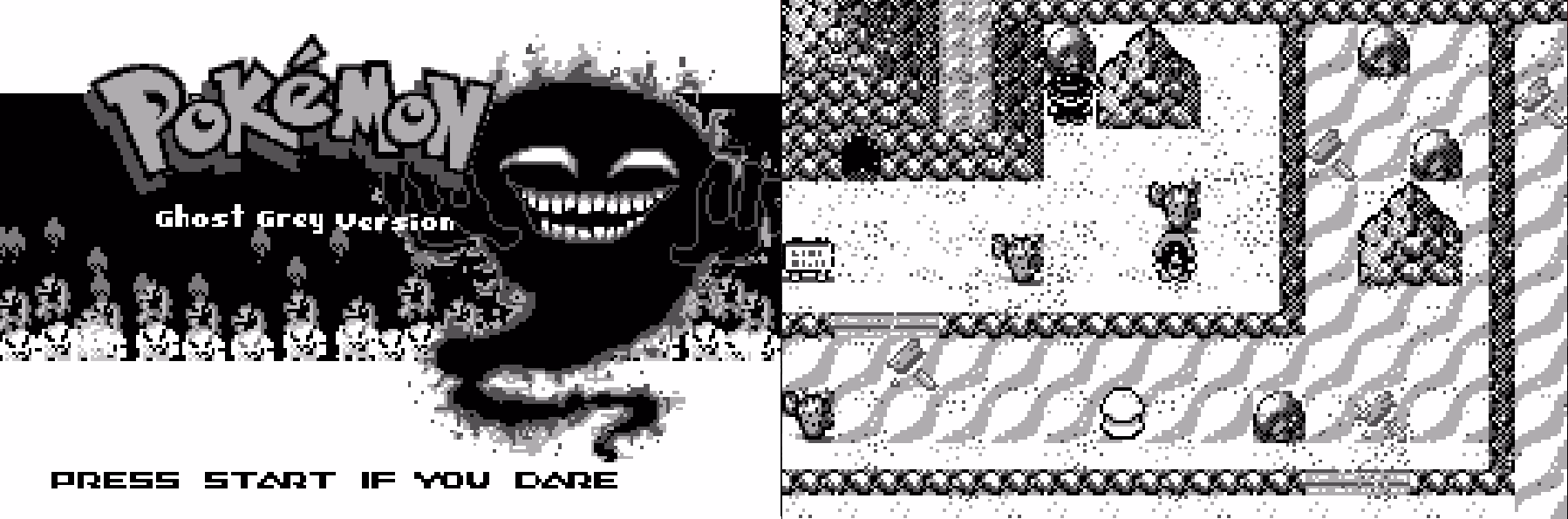 Pokémon Ghost Grey Version (GBA) Gameplay Screenshot 1 - Gohan's Tips