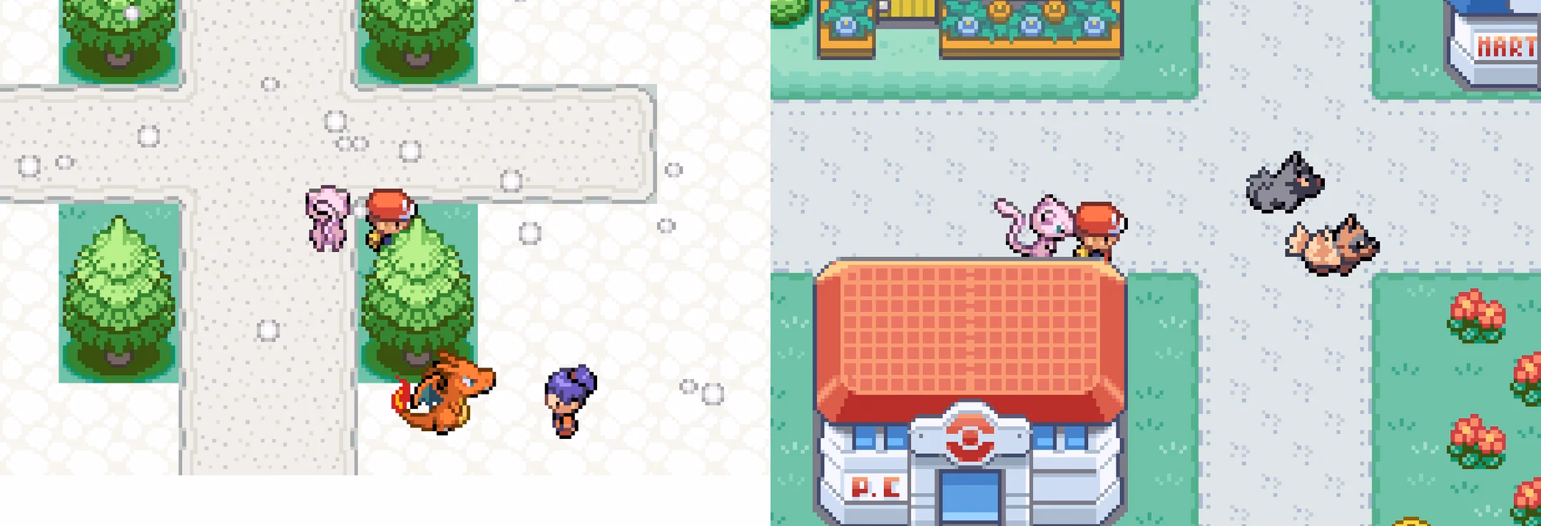 Pokémon Giga Red (GBA) Gameplay Screenshot 2 - Gohan's Tips