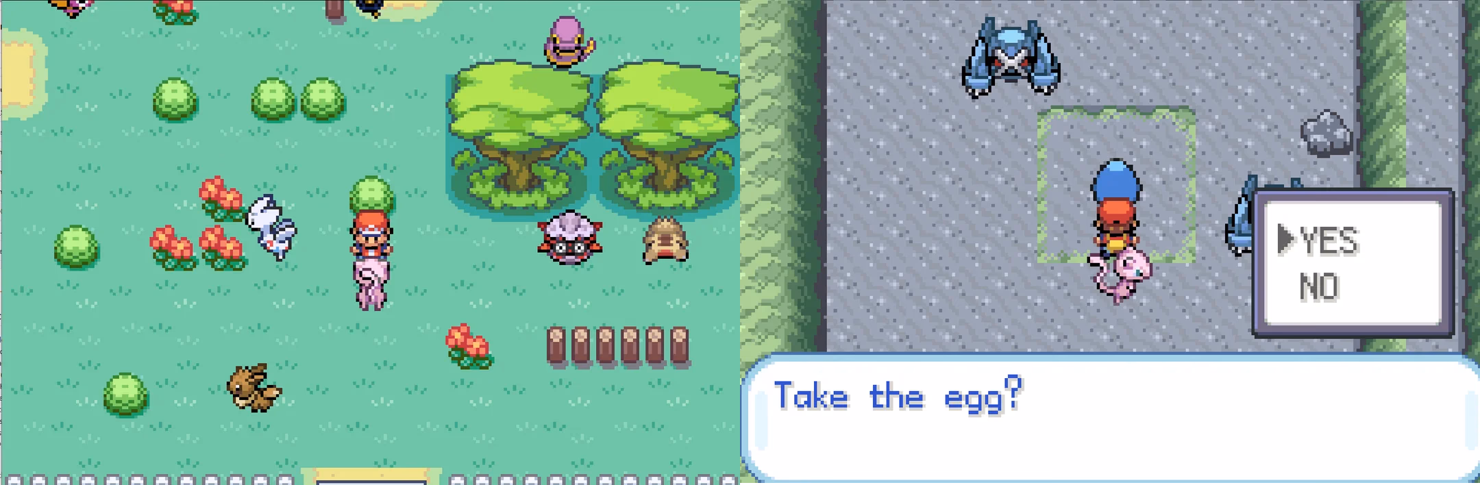 Pokémon Giga Red (GBA) Gameplay Screenshot 5 - Gohan's Tips
