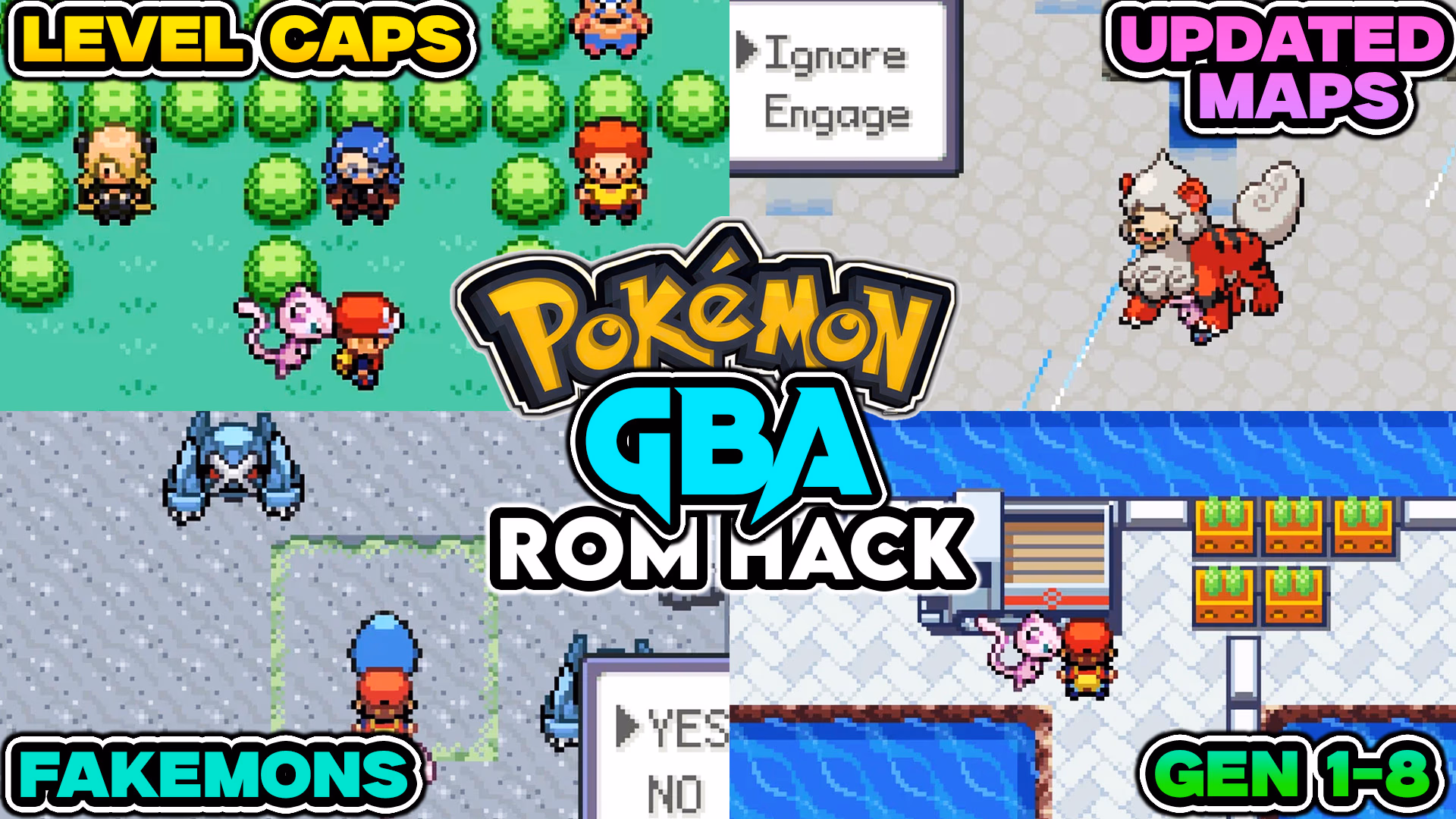 Download Pokémon Giga Red GBA ROM Hack - Thumbnail - Gohan's Tips