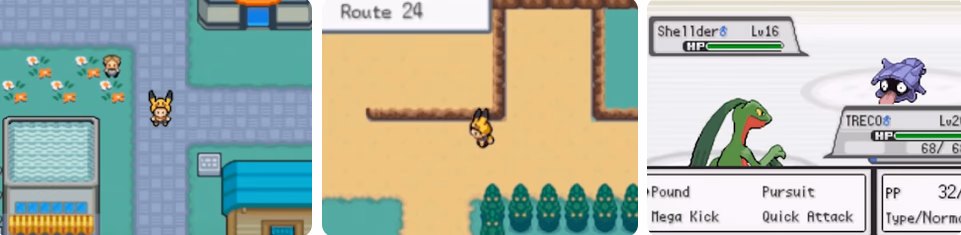 Pokémon HD Station 2 (GBA) Gameplay Screenshot 1 - Gohan's Tips