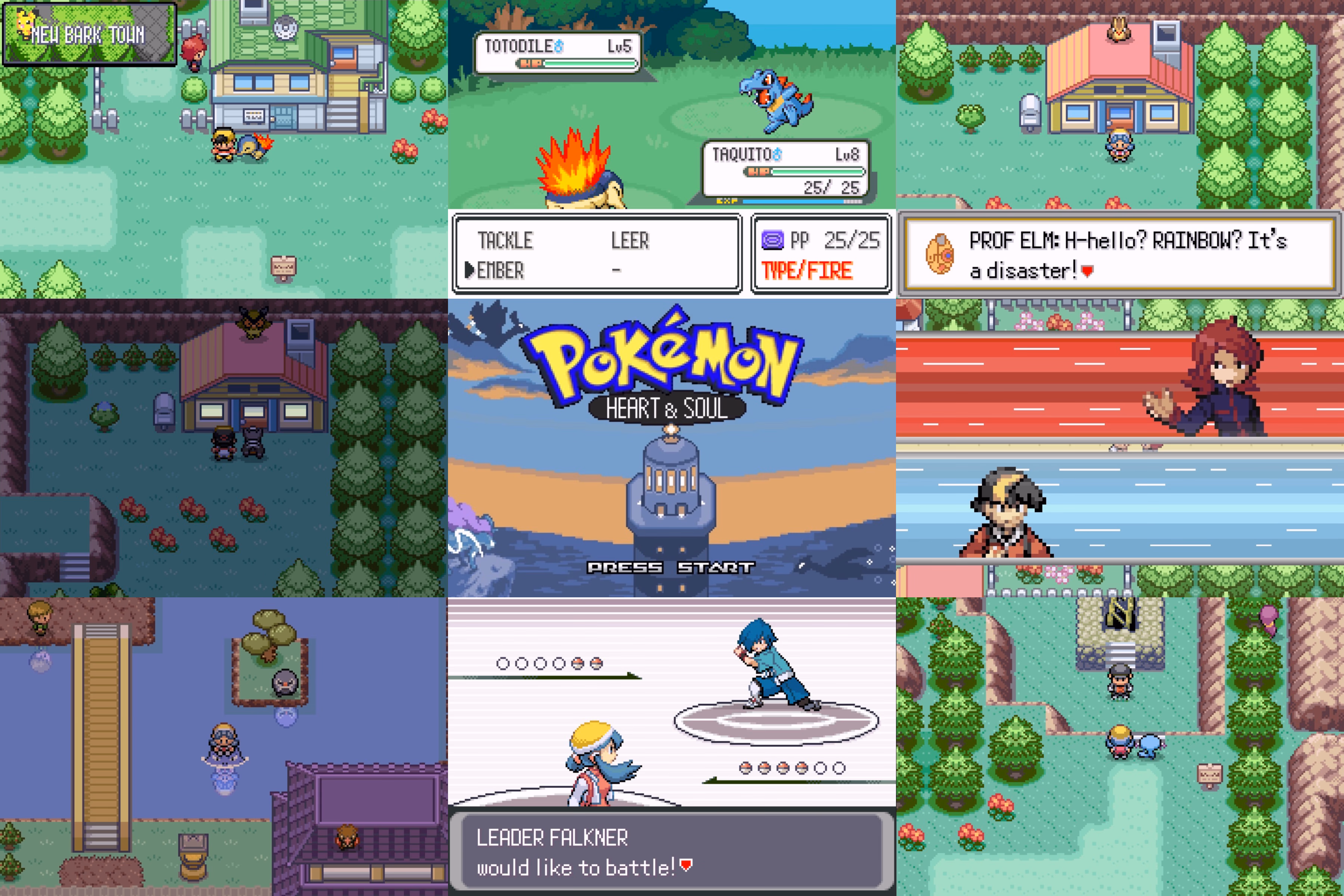 Pokémon Heart & Soul (GBA) Gameplay Screenshot 2 - Gohan's Tips