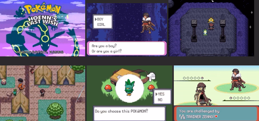 Pokémon Hoenn's Last Wish (GBA) Gameplay Screenshot 2 - Gohan's Tips