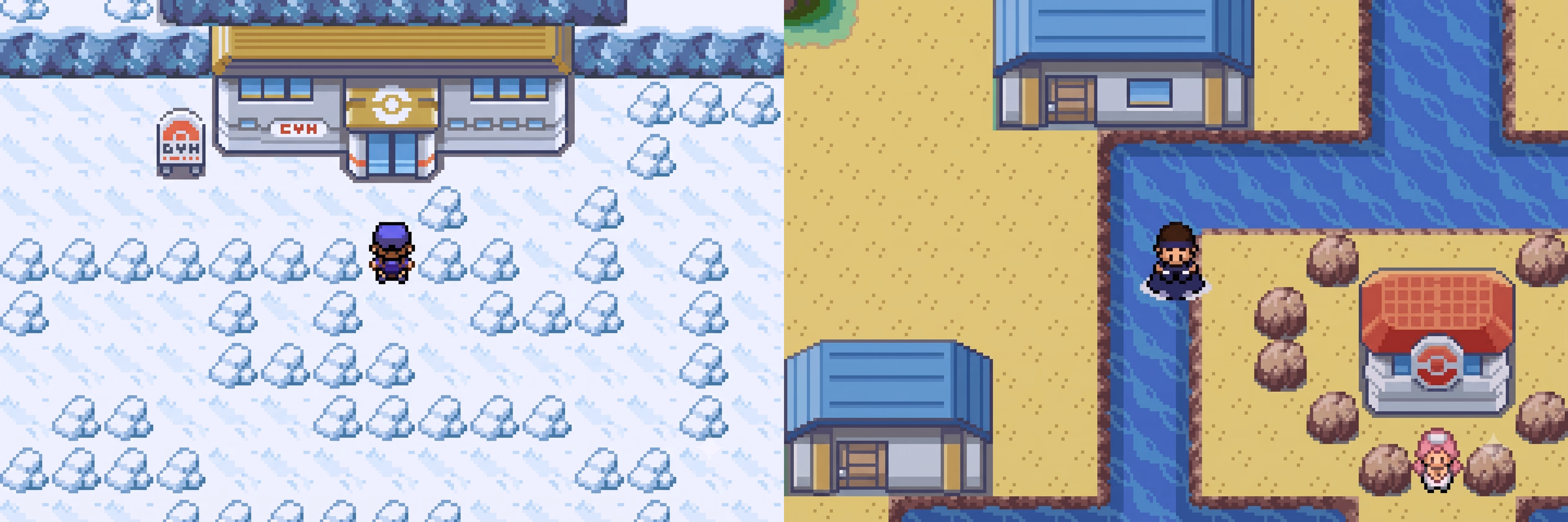 Pokémon Indigo (GBA) Gameplay Screenshot 3 - Gohan's Tips