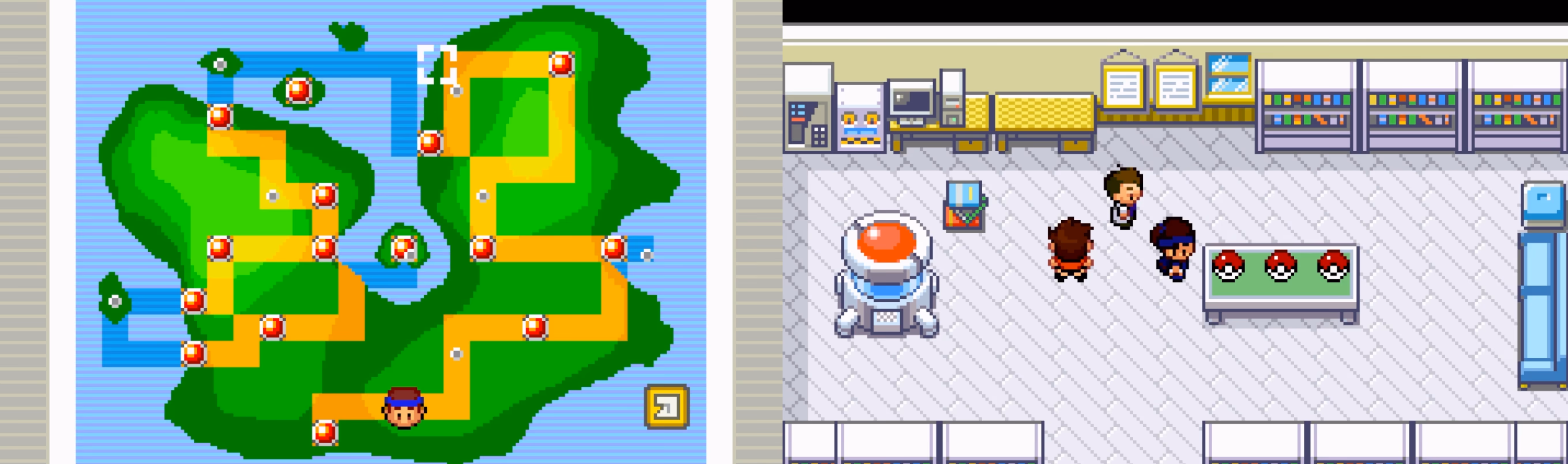 Pokémon Indigo (GBA) Gameplay Screenshot 4 - Gohan's Tips