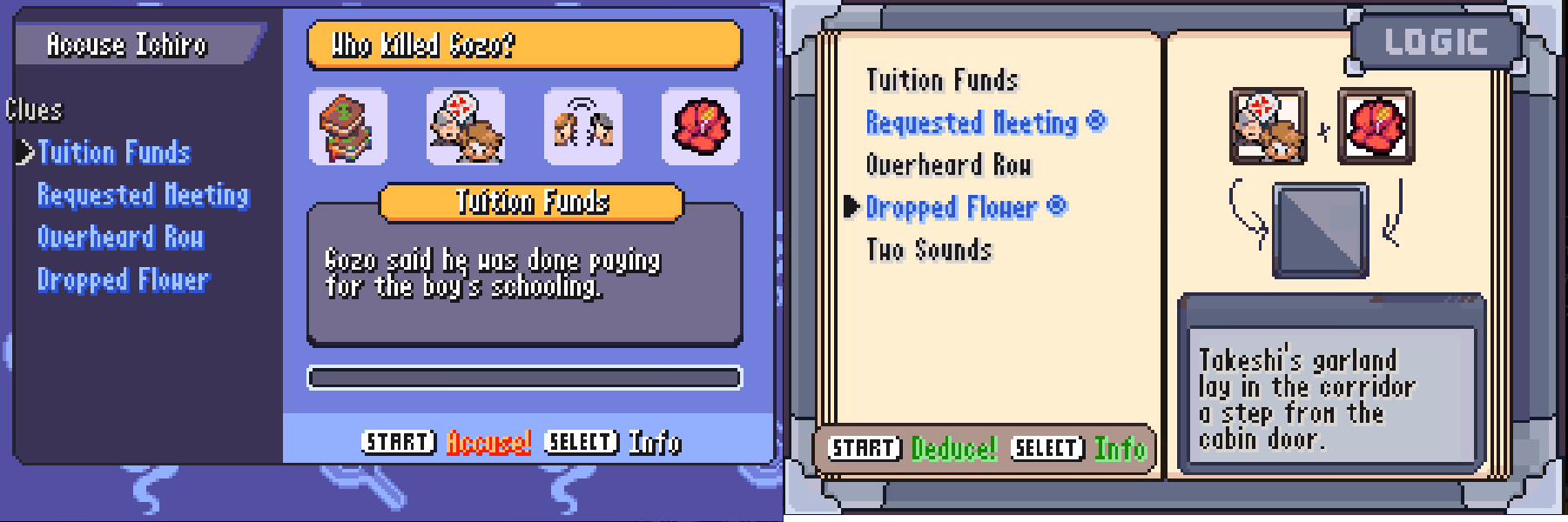 Pokémon Investigations - Turnabout at Sea (GBA) Gameplay Screenshot 4 - Gohan's Tips