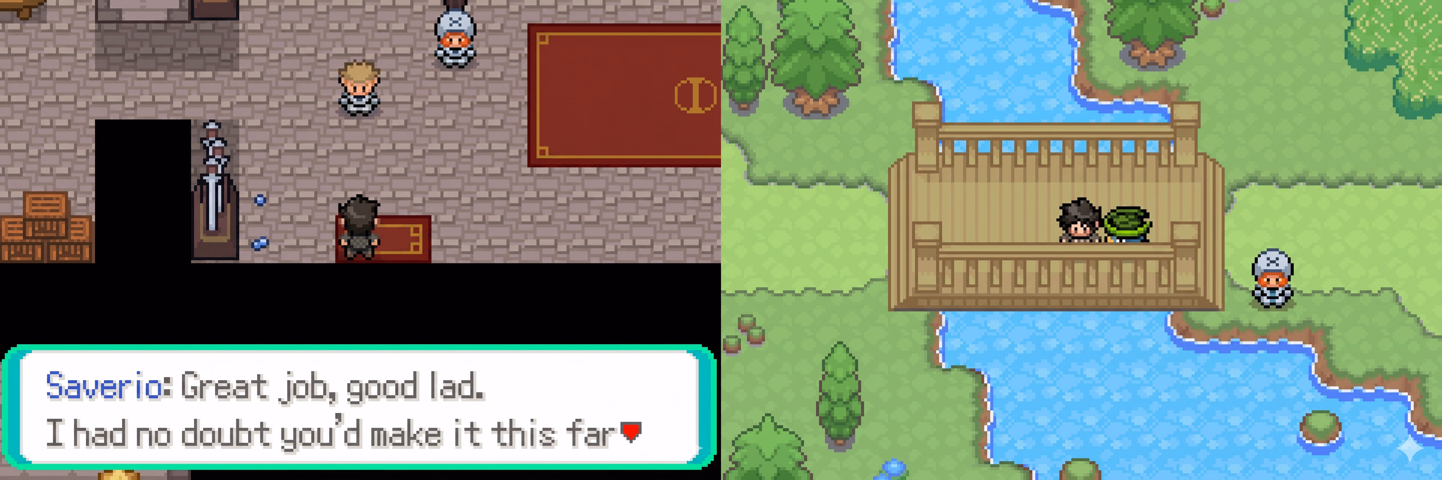 Pokémon Iria's Chronicles (GBA) Gameplay Screenshot 1 - Gohan's Tips