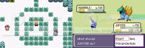 Pokémon Jupiter (GBA) Gameplay Screenshot 1 - Gohan's Tips