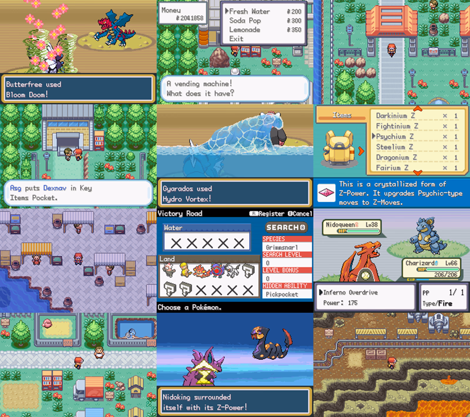 Pokémon Kanto Eternal (GBA) Gameplay Screenshot 1 - Gohan's Tips