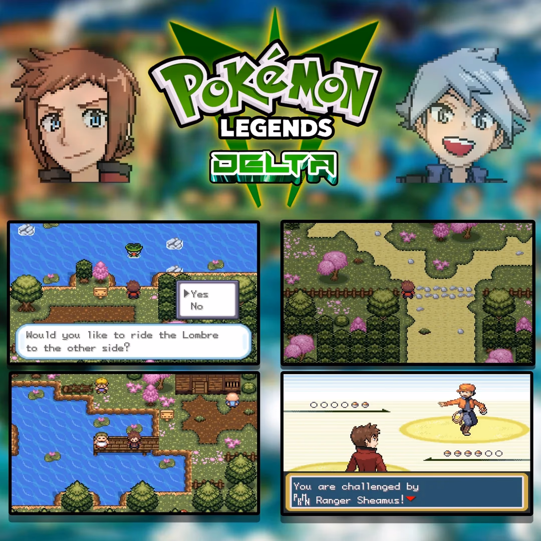 Pokémon Legends Delta (GBA) Gameplay Screenshot 1 - Gohan's Tips