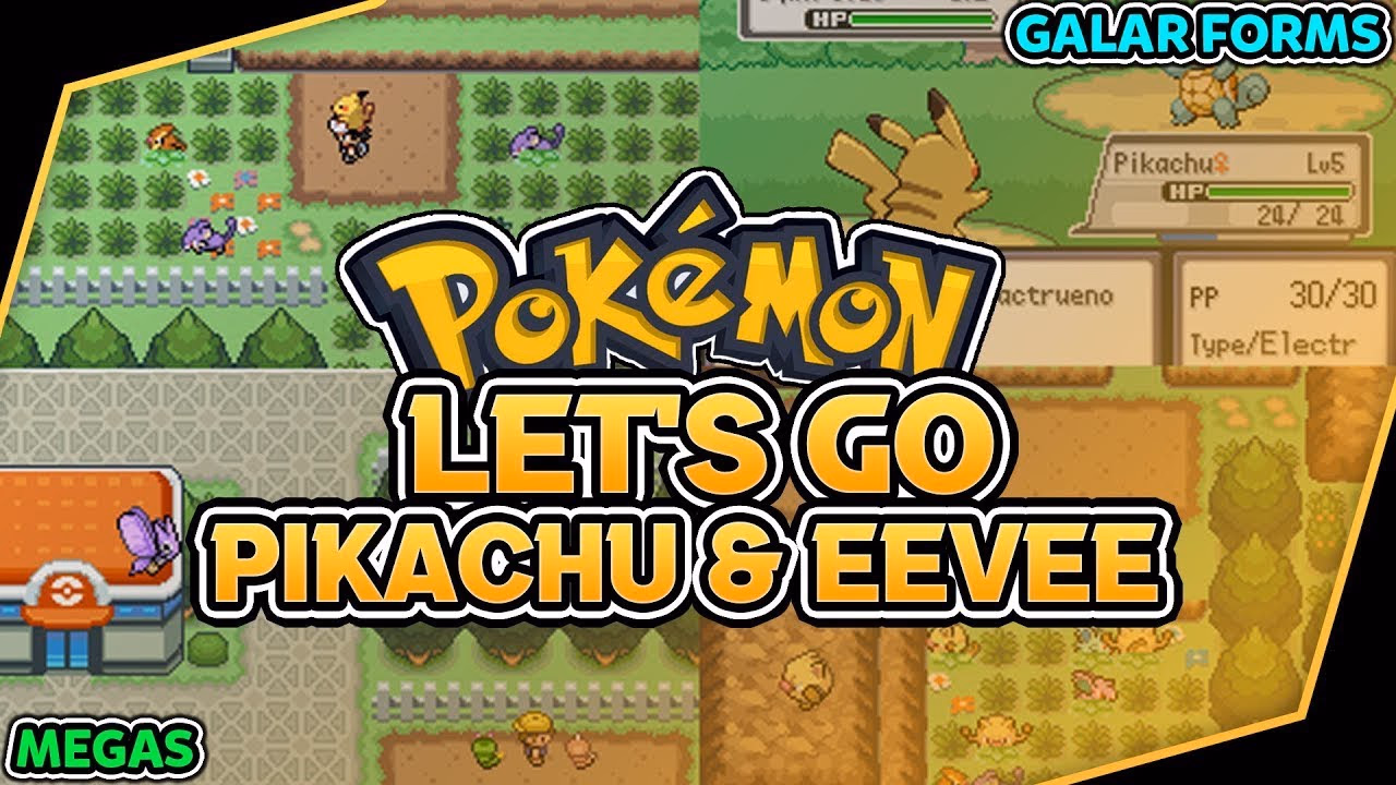 Download Pokémon Let's Go Pikachu GBA ROM Hack - Background Aura - Gohan's Tips