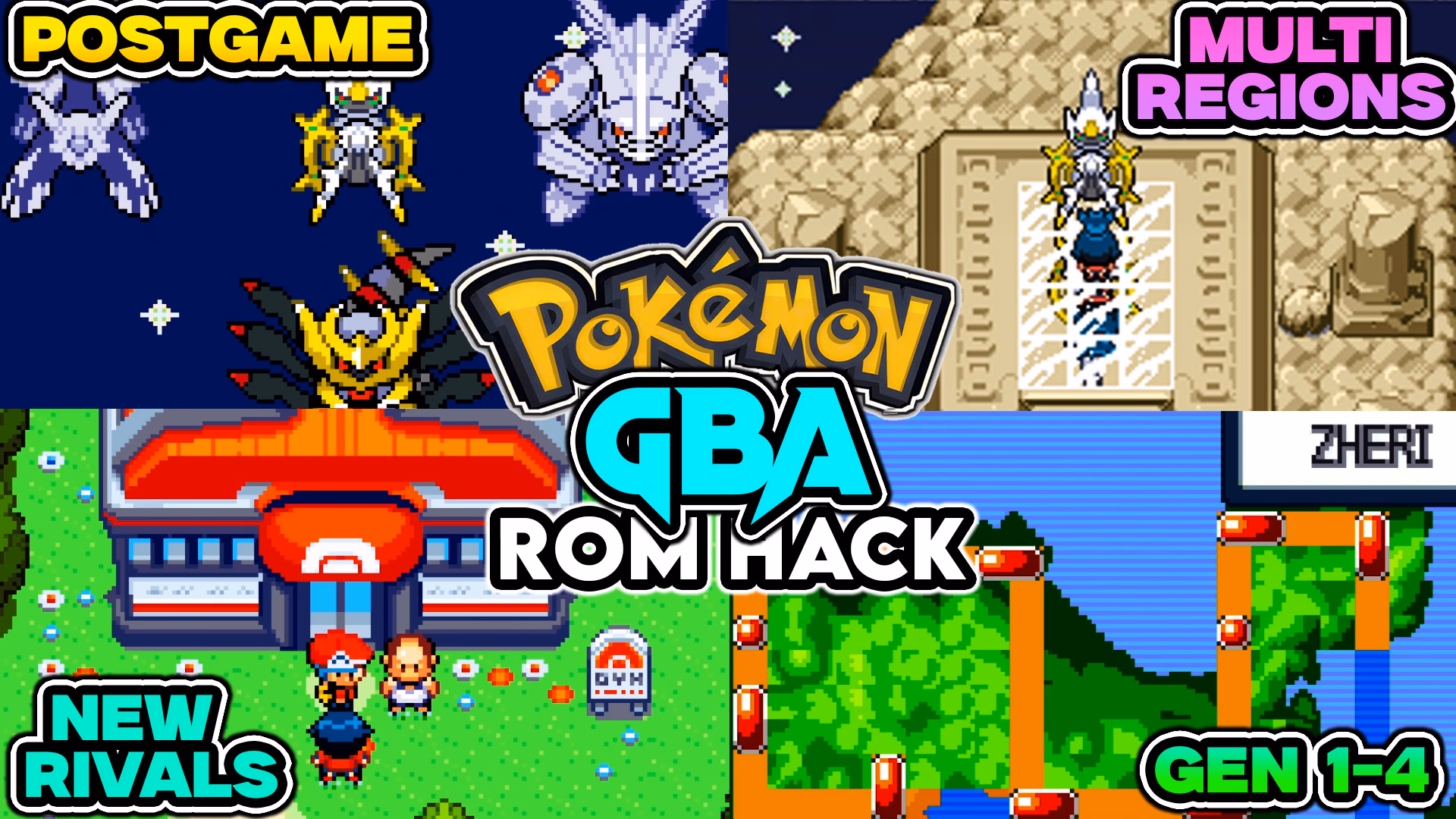 Download Pokémon Light Platinum OG GBA ROM Hack - Background Aura - Gohan's Tips