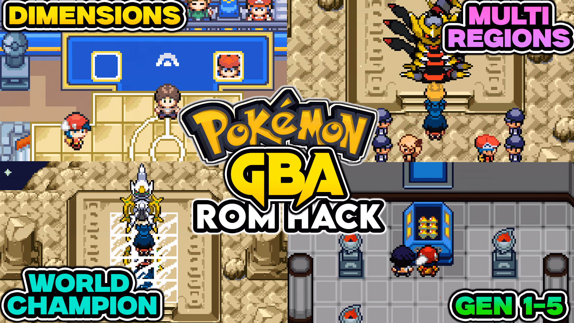 Download Pokémon Light Platinum Plus GBA ROM Hack - Background Aura - Gohan's Tips