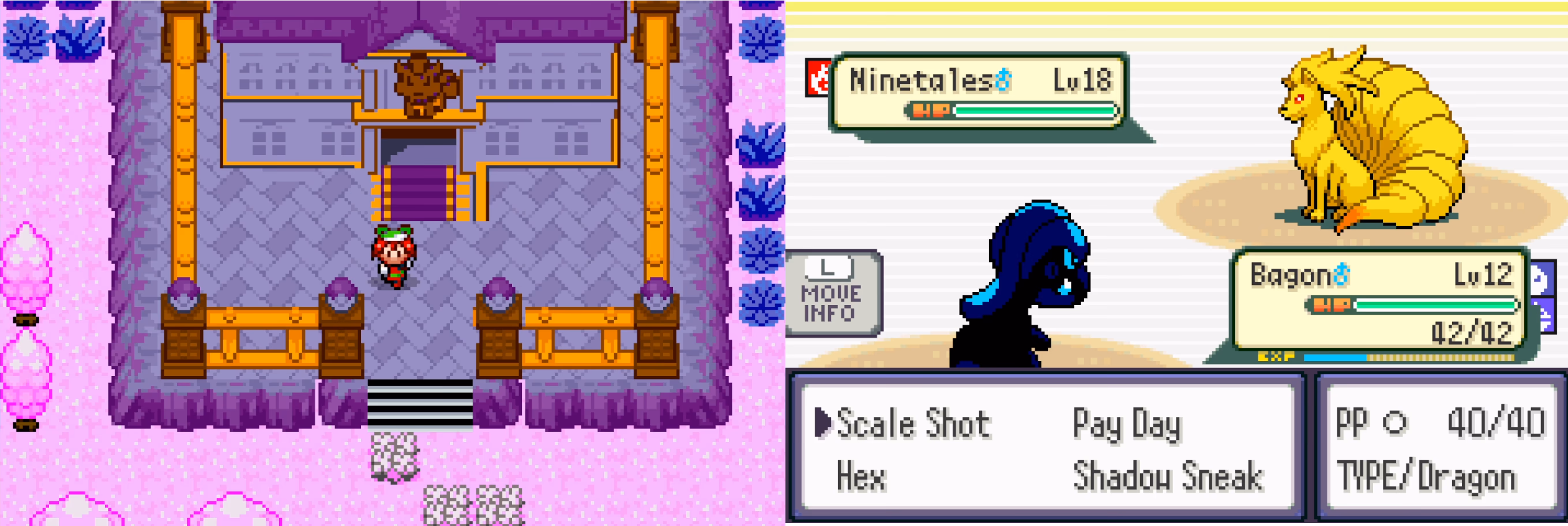 Pokémon Light and Shadow (GBA) Gameplay Screenshot 2 - Gohan's Tips