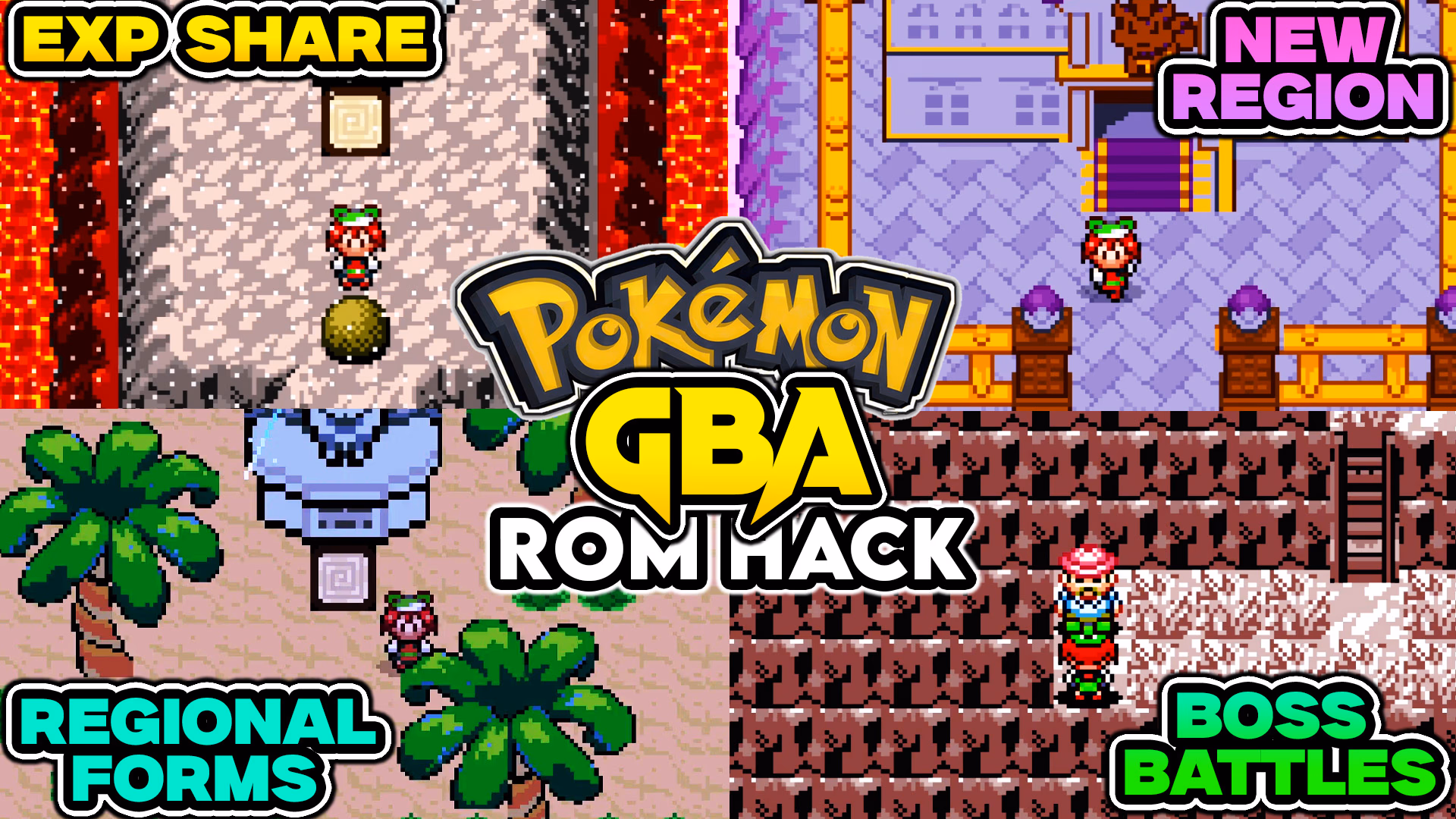 Download Pokémon Light and Shadow GBA ROM Hack - Background Aura - Gohan's Tips