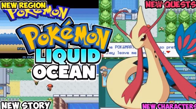 Download Pokémon Liquid Ocean GBA ROM Hack - Background Aura - Gohan's Tips