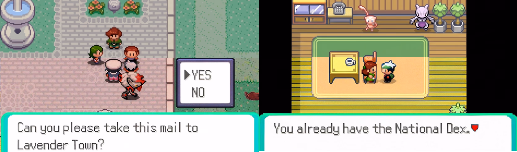 Pokémon Lithium (GBA) Gameplay Screenshot 3 - Gohan's Tips