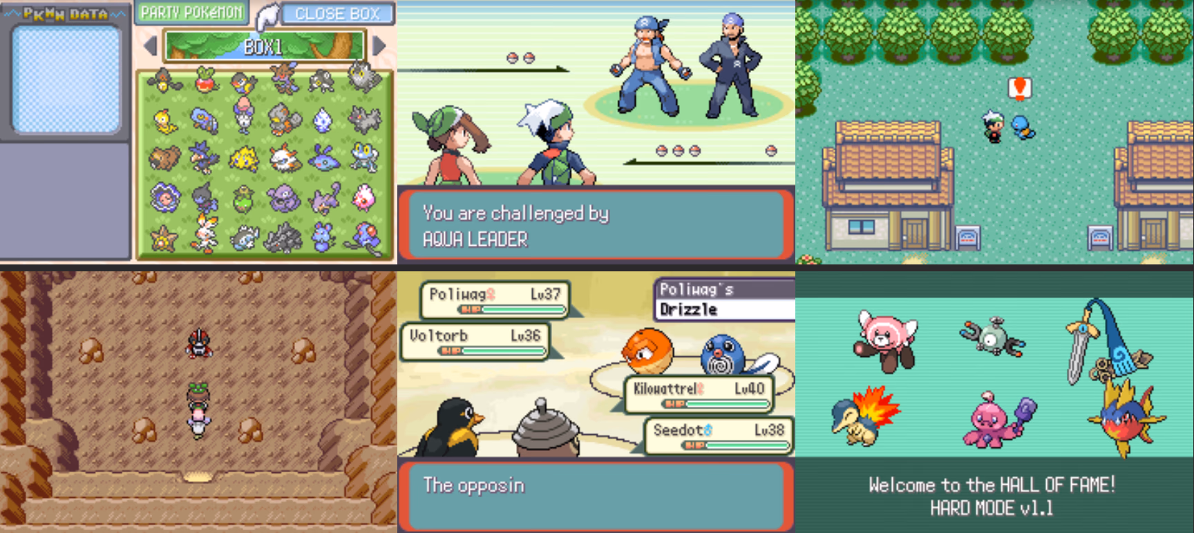 Pokémon Little Emerald (GBA) Gameplay Screenshot 2 - Gohan's Tips