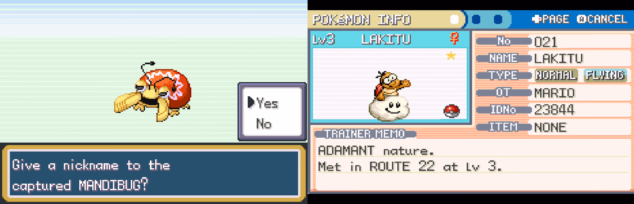 Pokémon Mariored & Luigigreen (GBA) Gameplay Screenshot 2 - Gohan's Tips