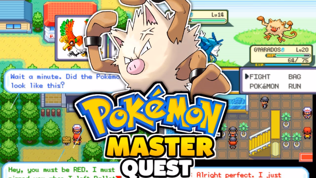 Download Pokémon MasterQuest GBA ROM Hack - Background Aura - Gohan's Tips