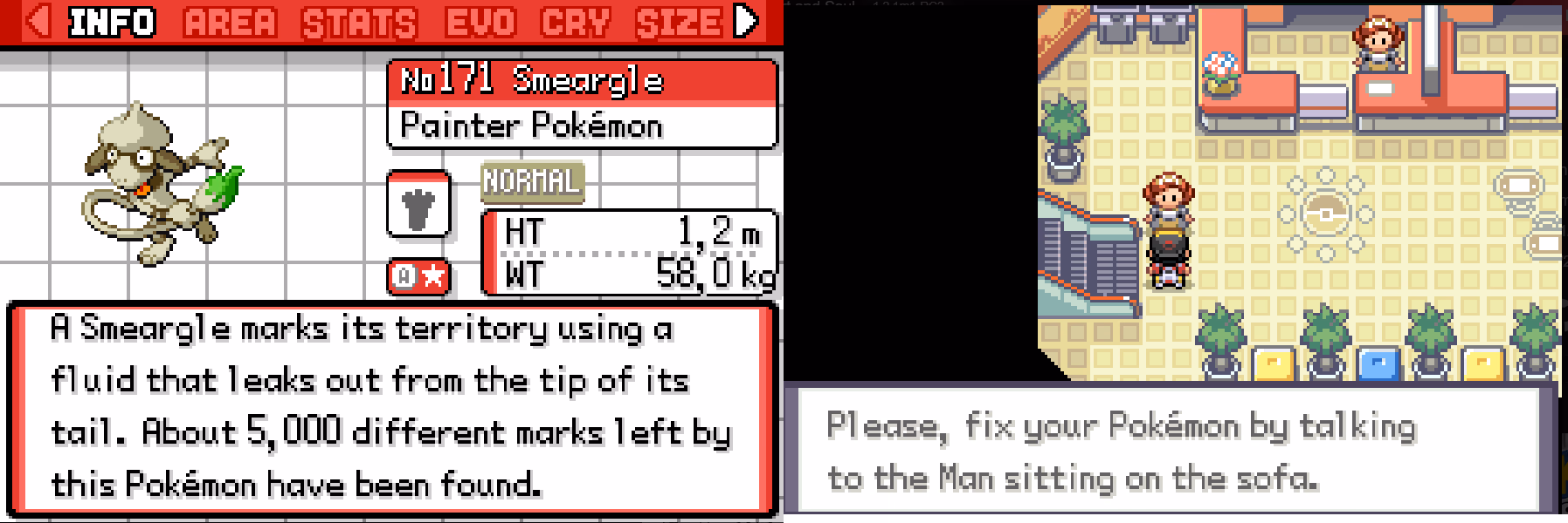 Pokémon Modern Heart and Soul (GBA) Gameplay Screenshot 3 - Gohan's Tips