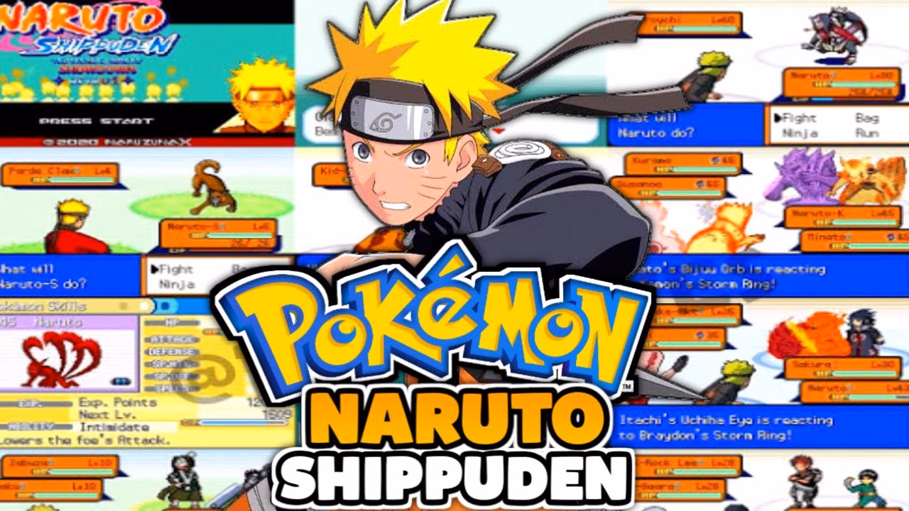 Download Pokémon Naruto Shippuden Advance Ninja Showdown GBA ROM Hack - Background Aura - Gohan's Tips