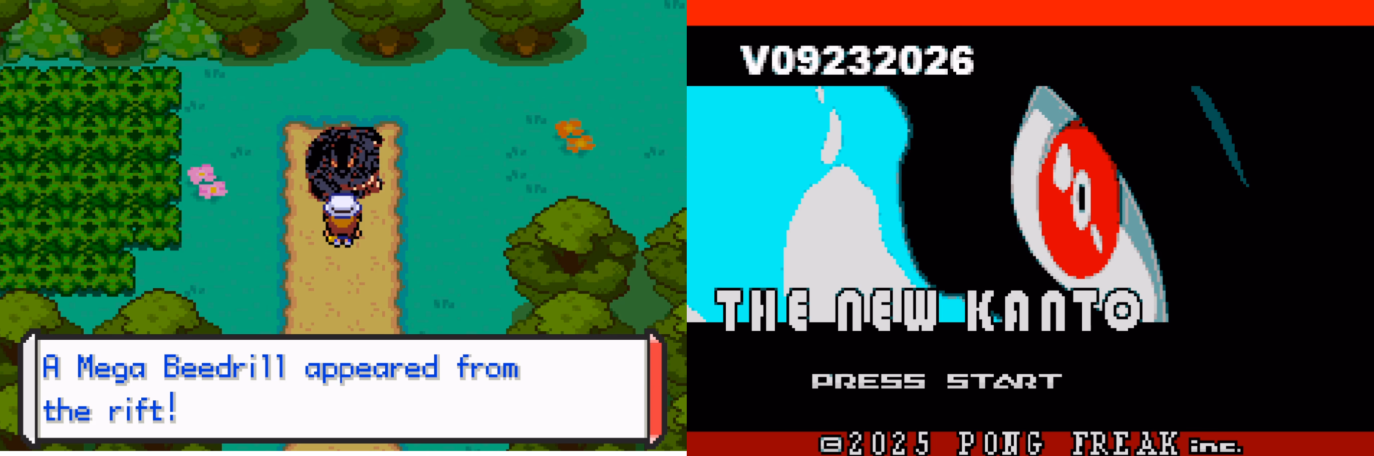 Pokémon New Kanto (GBA) Gameplay Screenshot 1 - Gohan's Tips