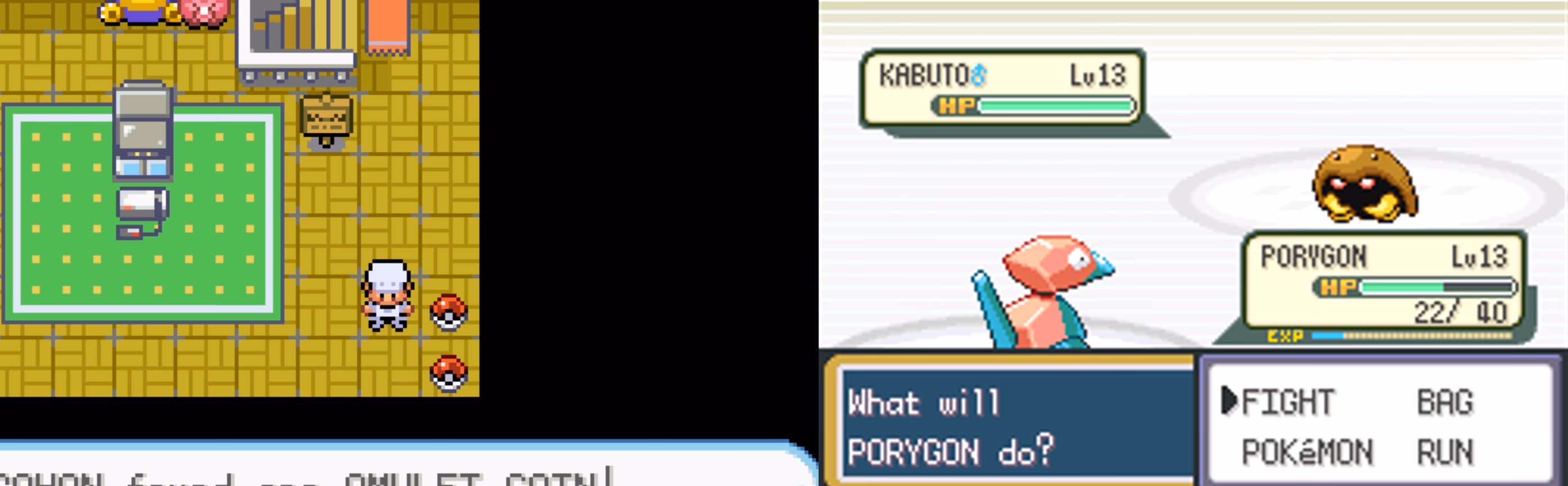 Pokémon Normal Version (GBA) Gameplay Screenshot 3 - Gohan's Tips