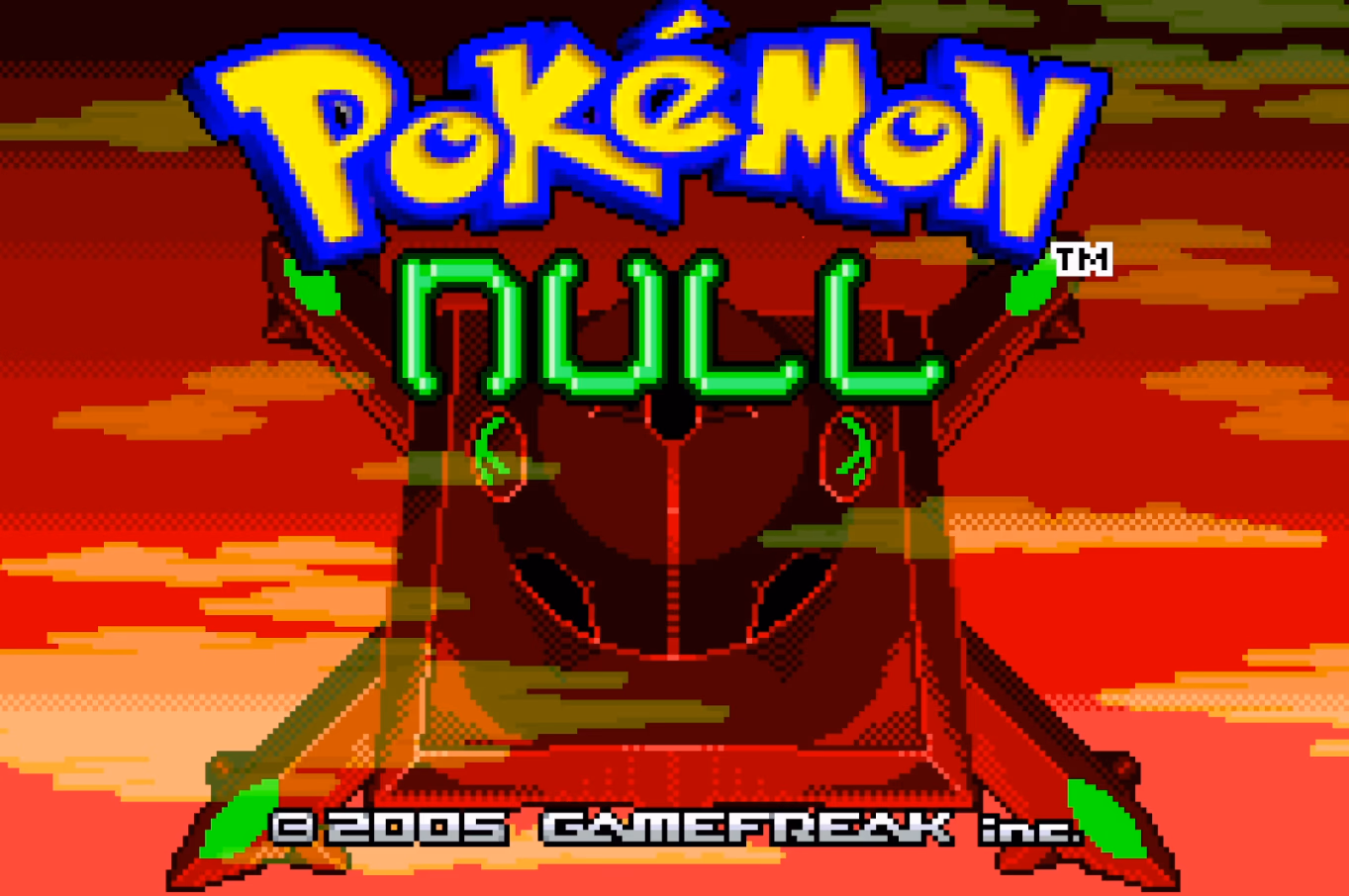 Pokémon Null (GBA) Gameplay Screenshot 1 - Gohan's Tips