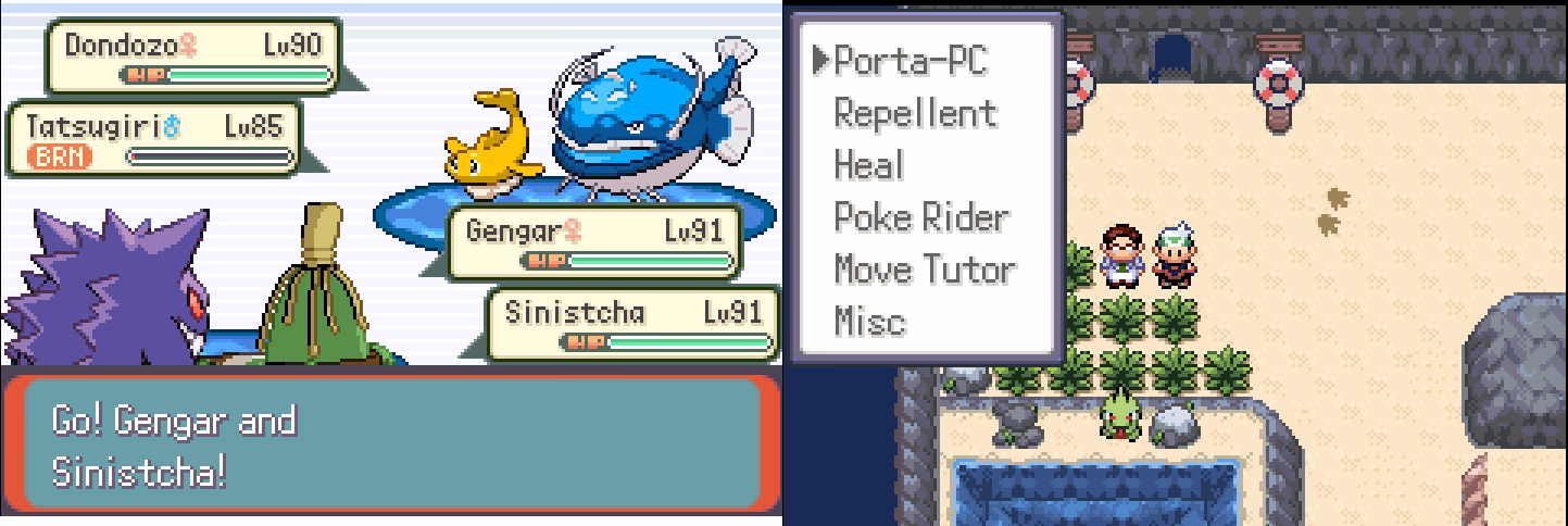 Pokémon Null (GBA) Gameplay Screenshot 2 - Gohan's Tips