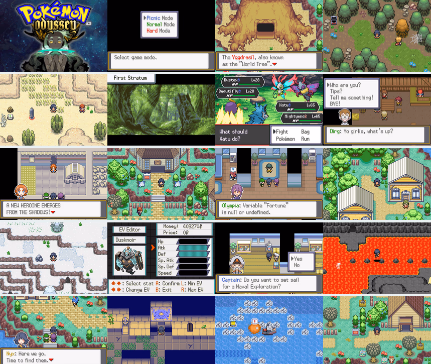 Pokémon Odyssey (GBA) Gameplay Screenshot 1 - Gohan's Tips