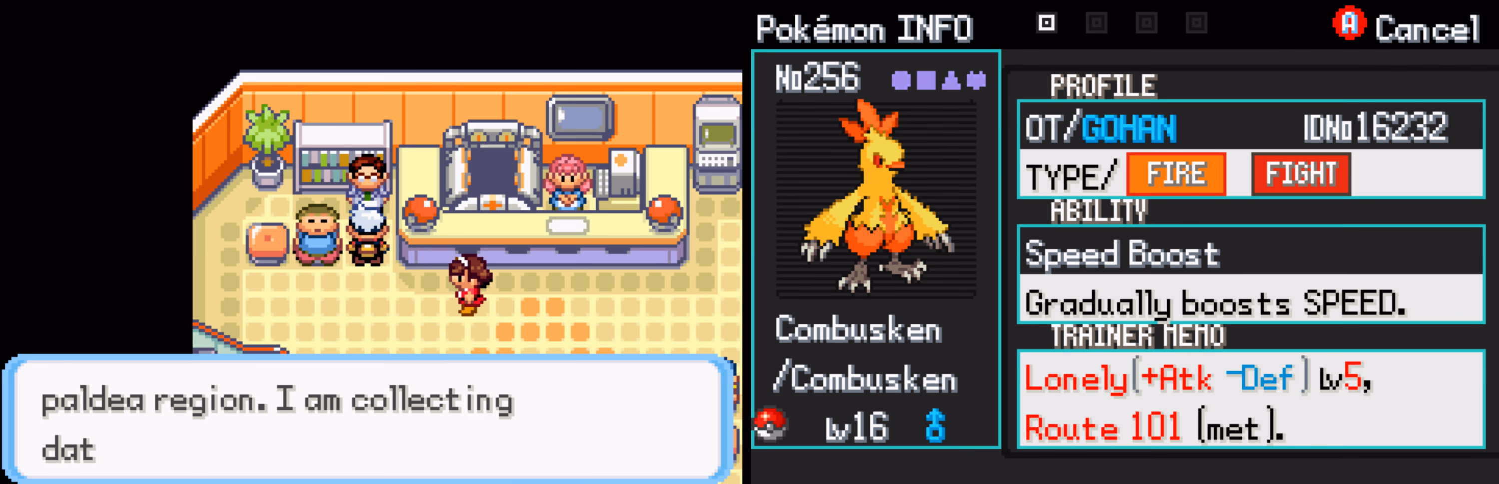 Pokémon Omega Ruby Origins (GBA) Gameplay Screenshot 3 - Gohan's Tips