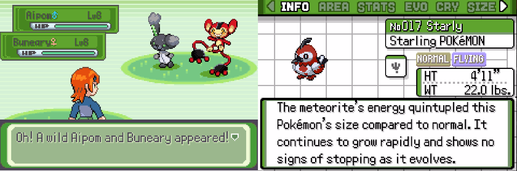 Pokémon Omniversal Emerald (GBA) Gameplay Screenshot 2 - Gohan's Tips