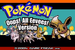 Pokémon Oops All Eevees! (GBA) Gameplay Screenshot 1 - Gohan's Tips
