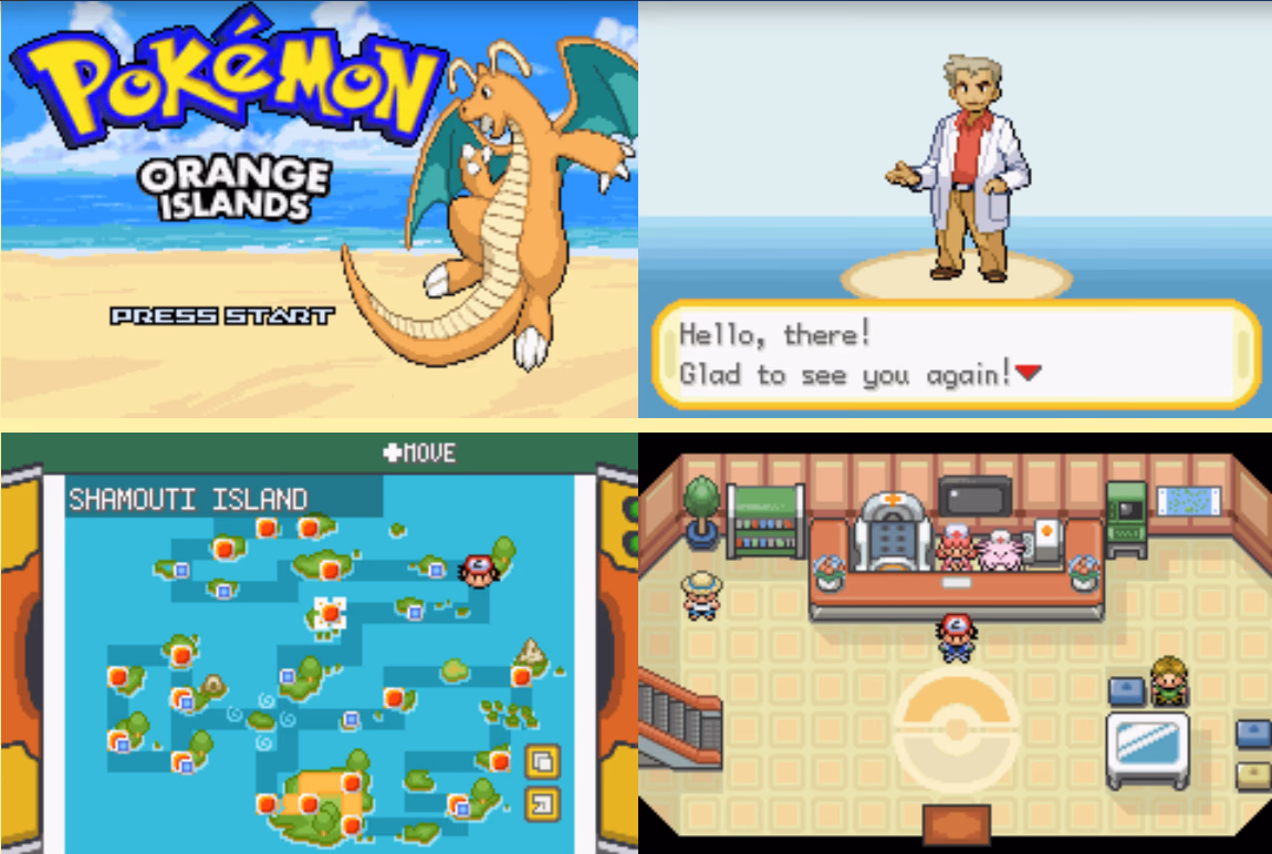 Pokémon Orange Islands (GBA) Gameplay Screenshot 1 - Gohan's Tips