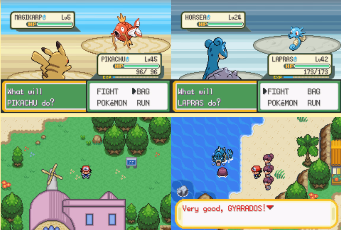 Pokémon Orange Islands (GBA) Gameplay Screenshot 3 - Gohan's Tips