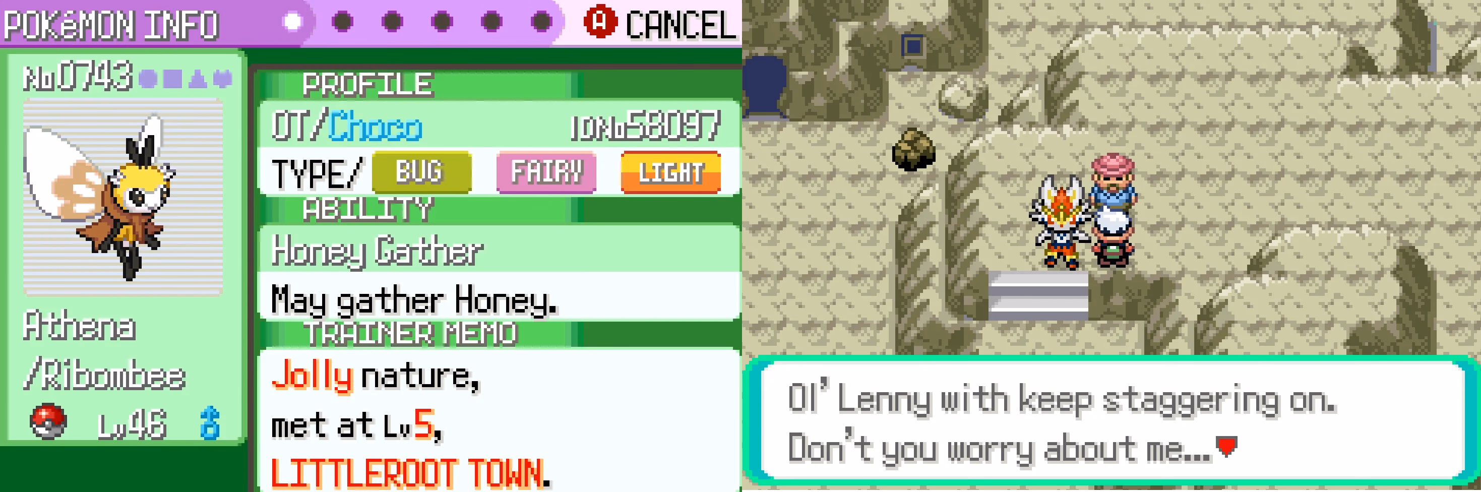 Pokémon Overcomplicated (GBA) Gameplay Screenshot 1 - Gohan's Tips