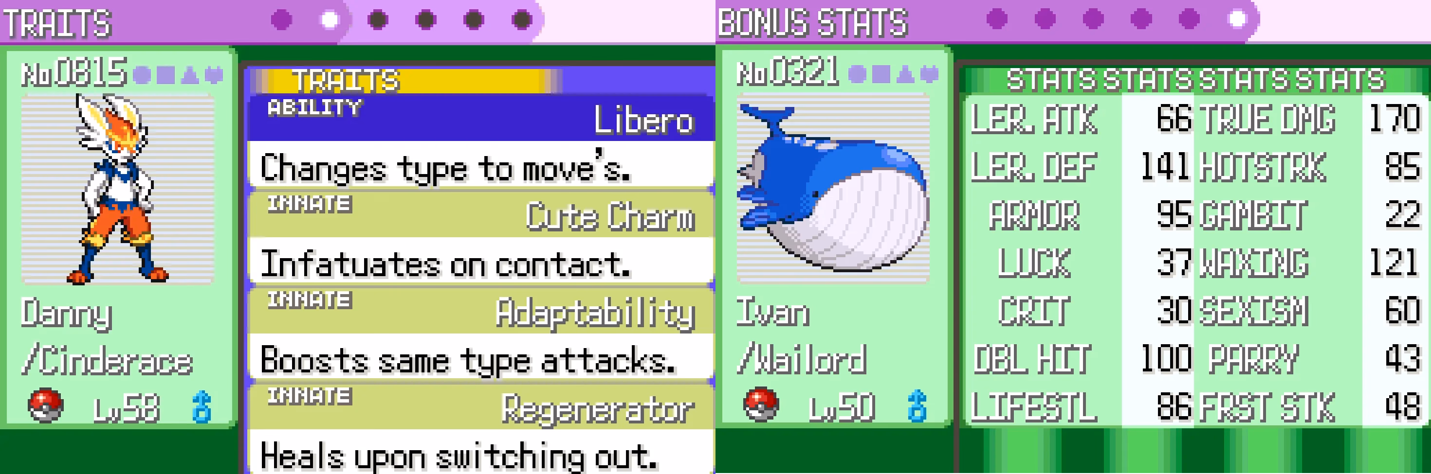Pokémon Overcomplicated (GBA) Gameplay Screenshot 2 - Gohan's Tips