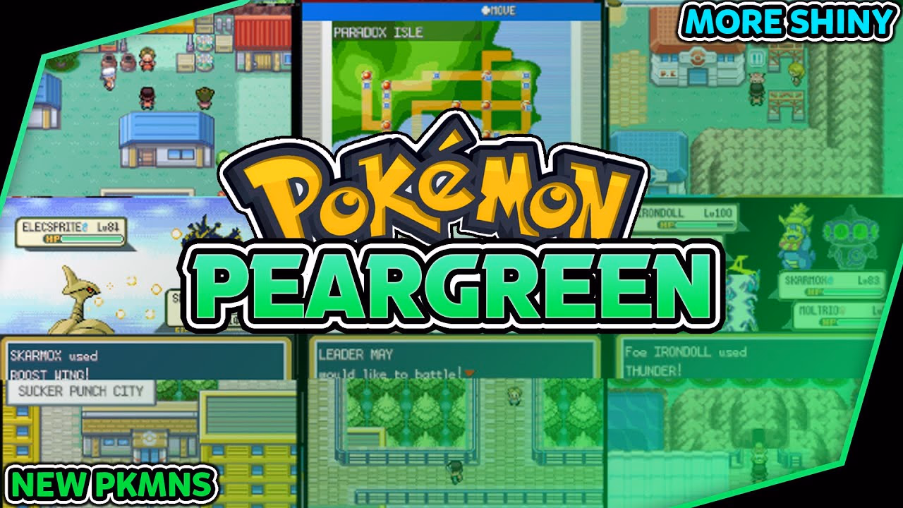 Download Pokémon Peargreen GBA ROM Hack - Background Aura - Gohan's Tips