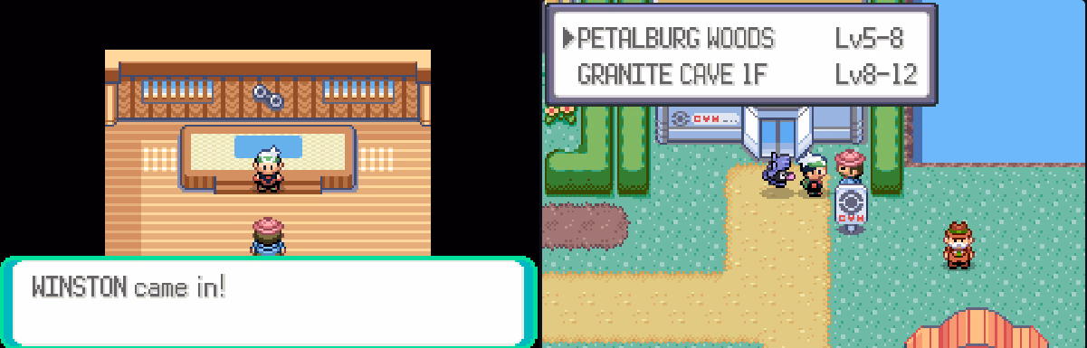 Pokémon Petalburg Dynasty (GBA) Gameplay Screenshot 2 - Gohan's Tips