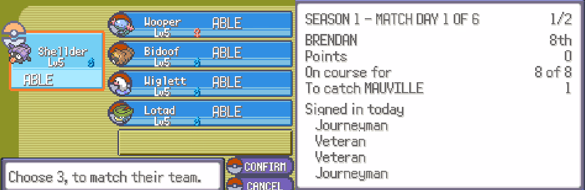 Pokémon Petalburg Dynasty (GBA) Gameplay Screenshot 4 - Gohan's Tips