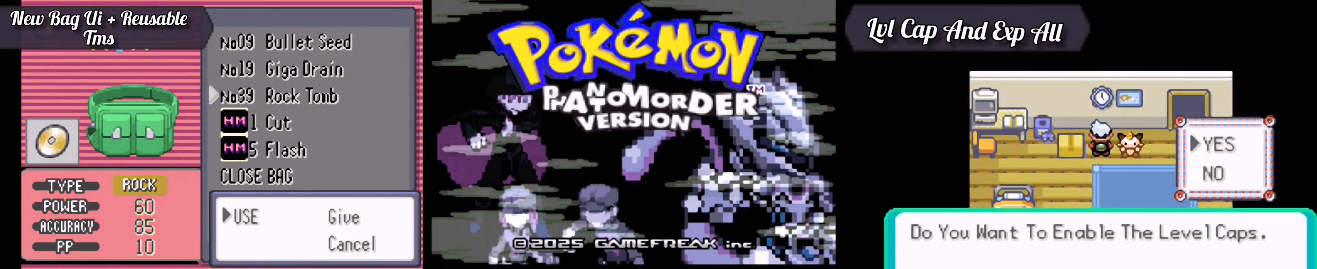 Pokémon Phantom Order (GBA) Gameplay Screenshot 1 - Gohan's Tips