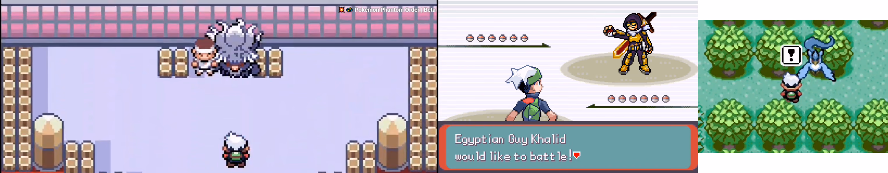 Pokémon Phantom Order (GBA) Gameplay Screenshot 3 - Gohan's Tips