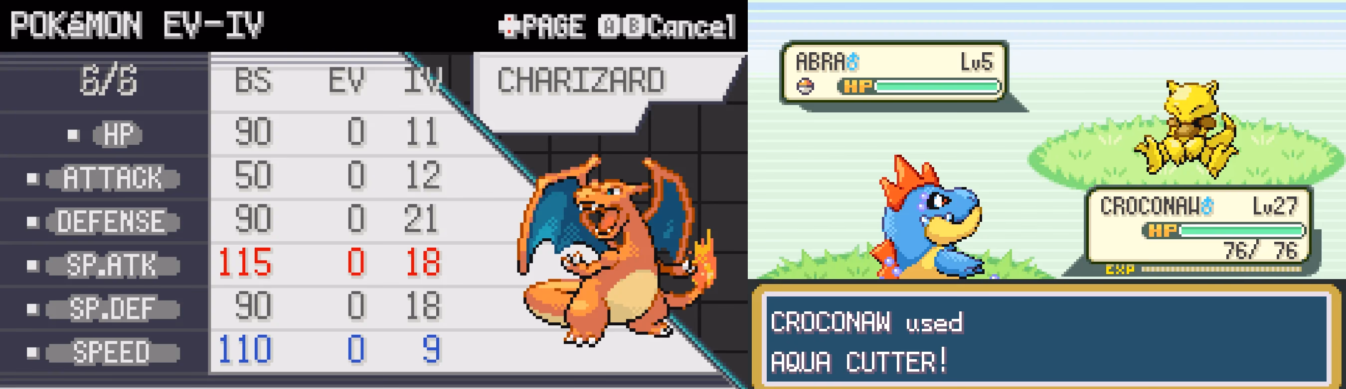 Pokémon Phoenix Red (GBA) Gameplay Screenshot 3 - Gohan's Tips