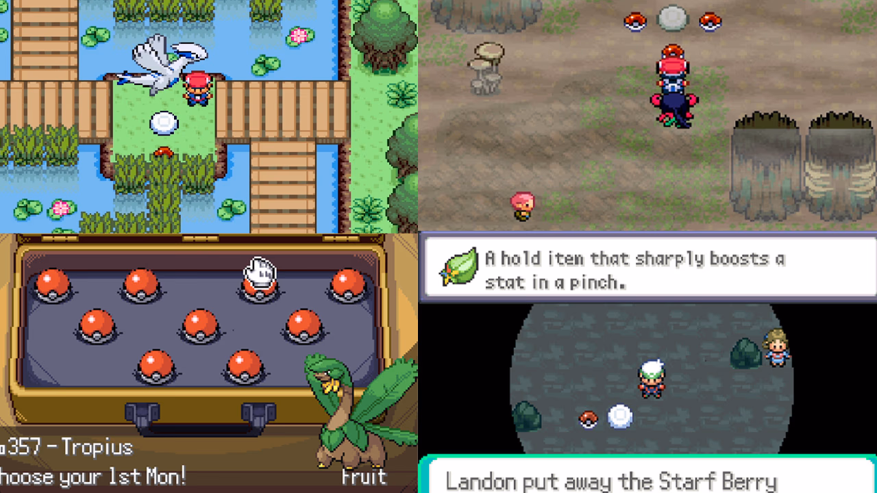 Pokémon Pit of 100 Trials (GBA) Gameplay Screenshot 1 - Gohan's Tips