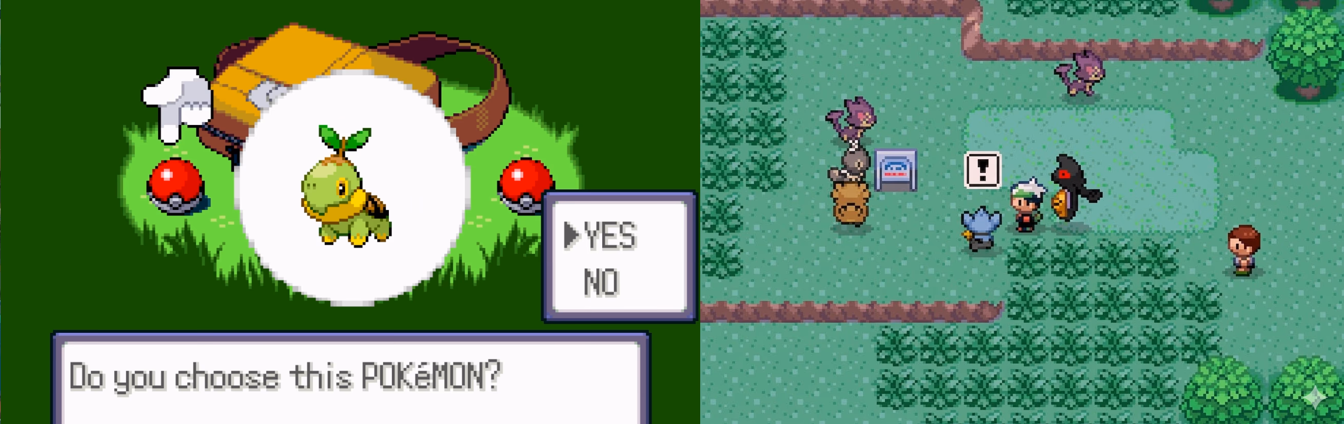 Pokémon Poke47 (GBA) Gameplay Screenshot 1 - Gohan's Tips